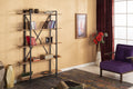 5 Tier Solid Wood Bookcase K658861