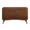 Walnut Wood Media Cabinet V14370