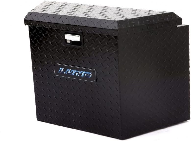 Trailer Tongue Storage Box Aluminum Black W554014