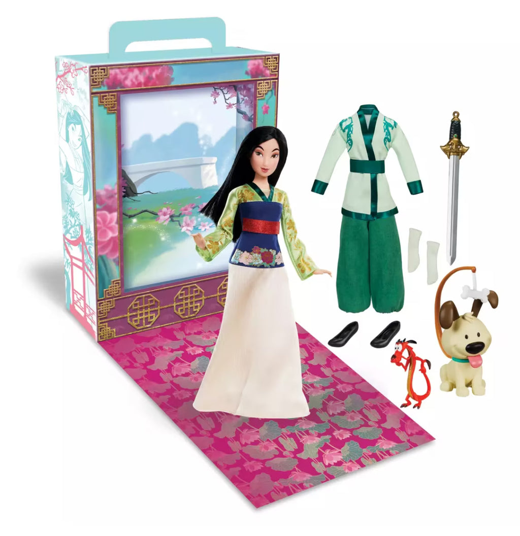 Mulan Doll with Accessories and Activity X7106