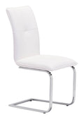 White Dining Chair Set of 2 K6214