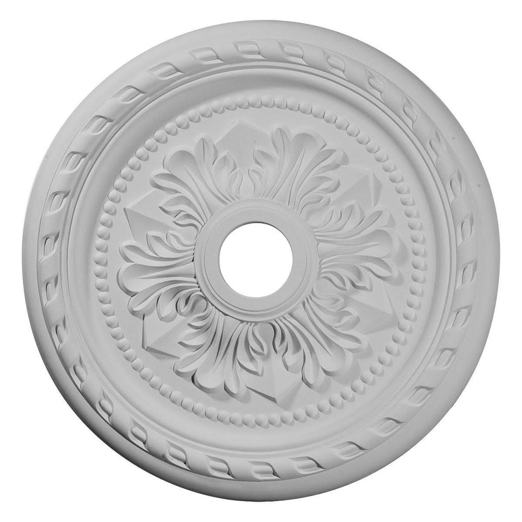 23 5/8x22OD x 3 5/8x22ID x 1 5/8x22P Ceiling Medallion Hand-Painted Pharaohs Gold A693416