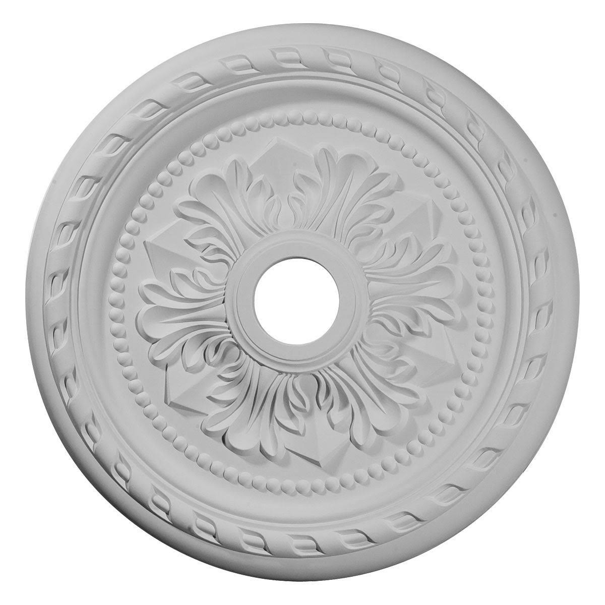 23 5/8x22OD x 3 5/8x22ID x 1 5/8x22P Ceiling Medallion Hand-Painted Pharaohs Gold A693416