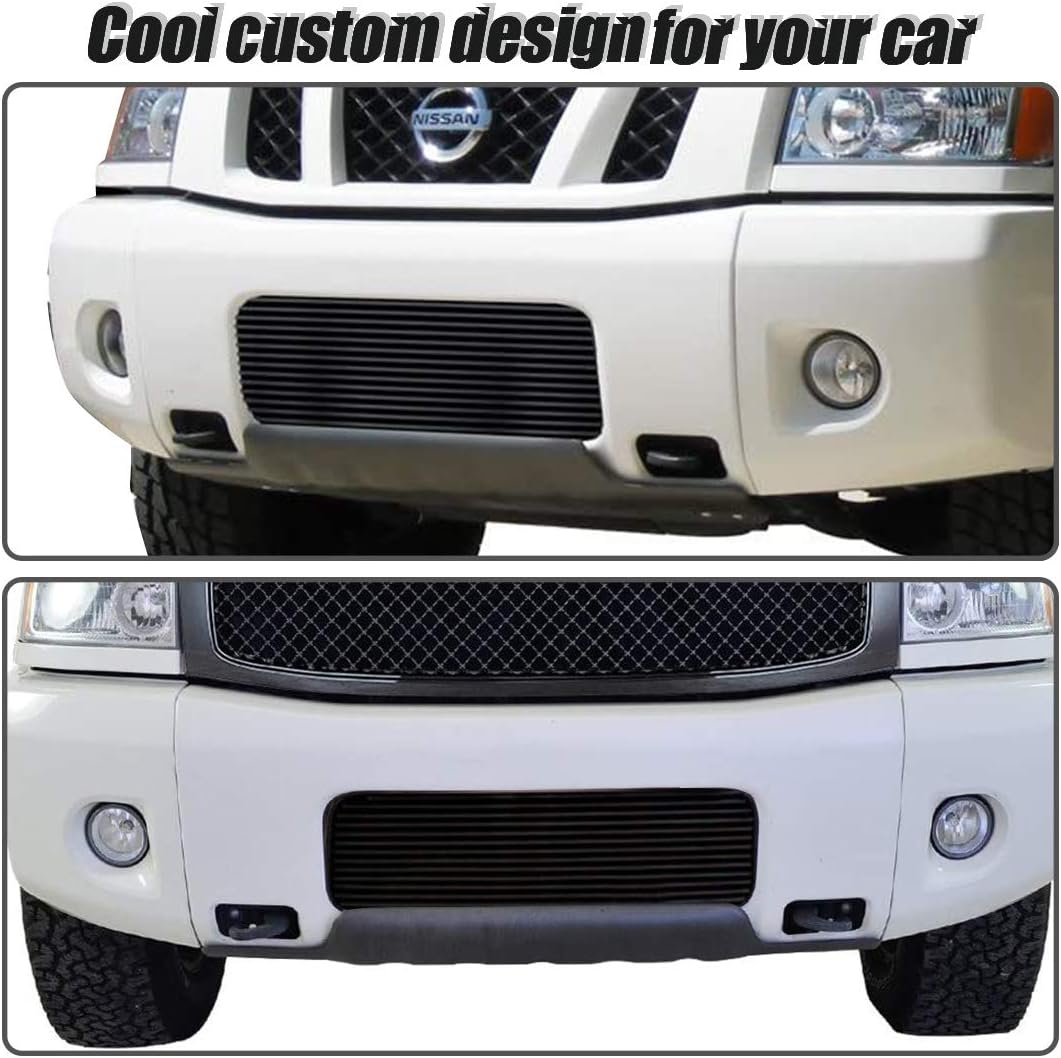 Black Powder Coated Billet Grille Pack of 2 P418314