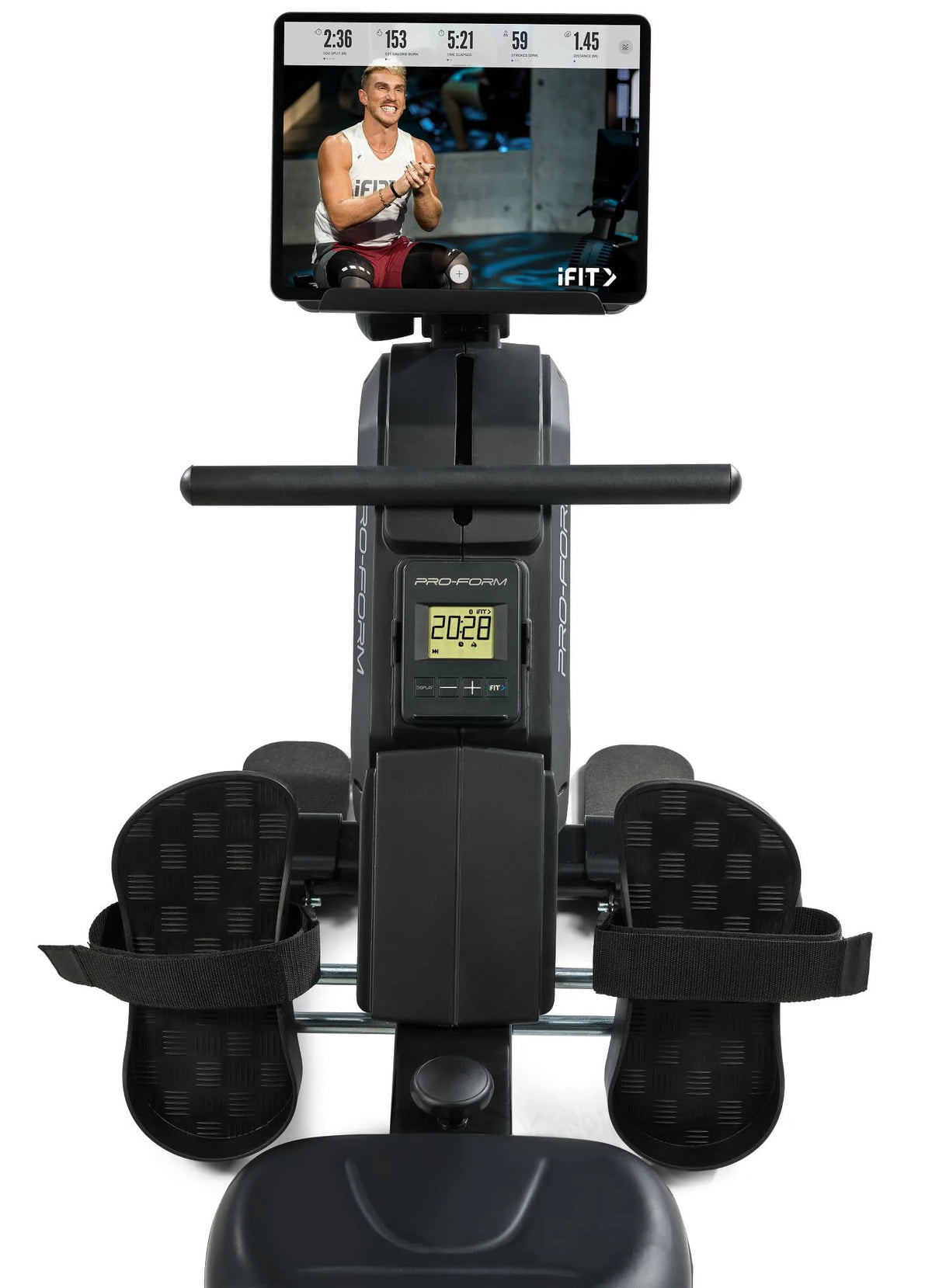 Rower with LCD Display and Tablet Holder K20430