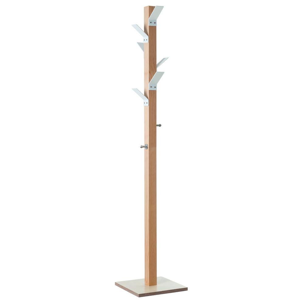 Coat Stand with White Hooks G594196