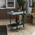 Blue Bar Cart H220