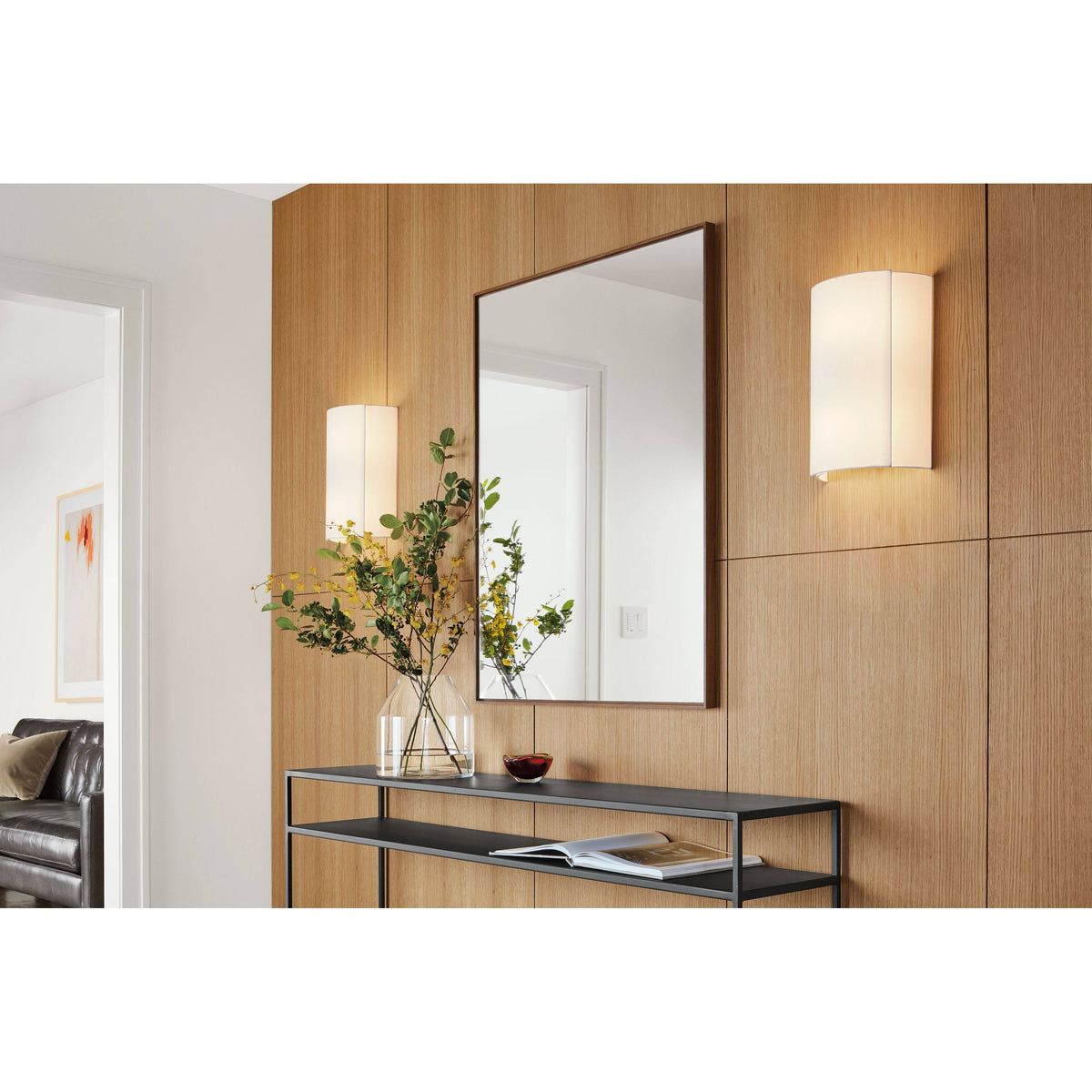 Saffron Yellow Slim Console Table K495