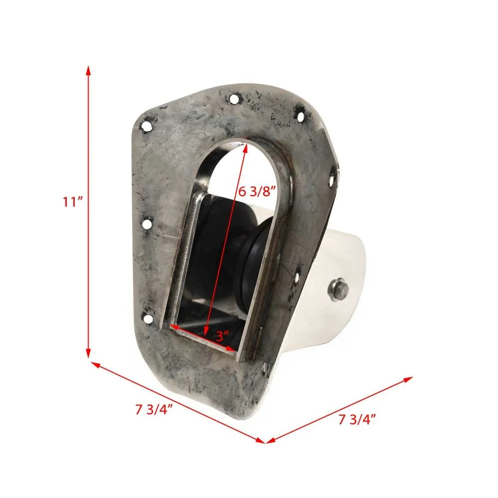 Stainless Steel Boat Bow Roller Anchor Guide J432498