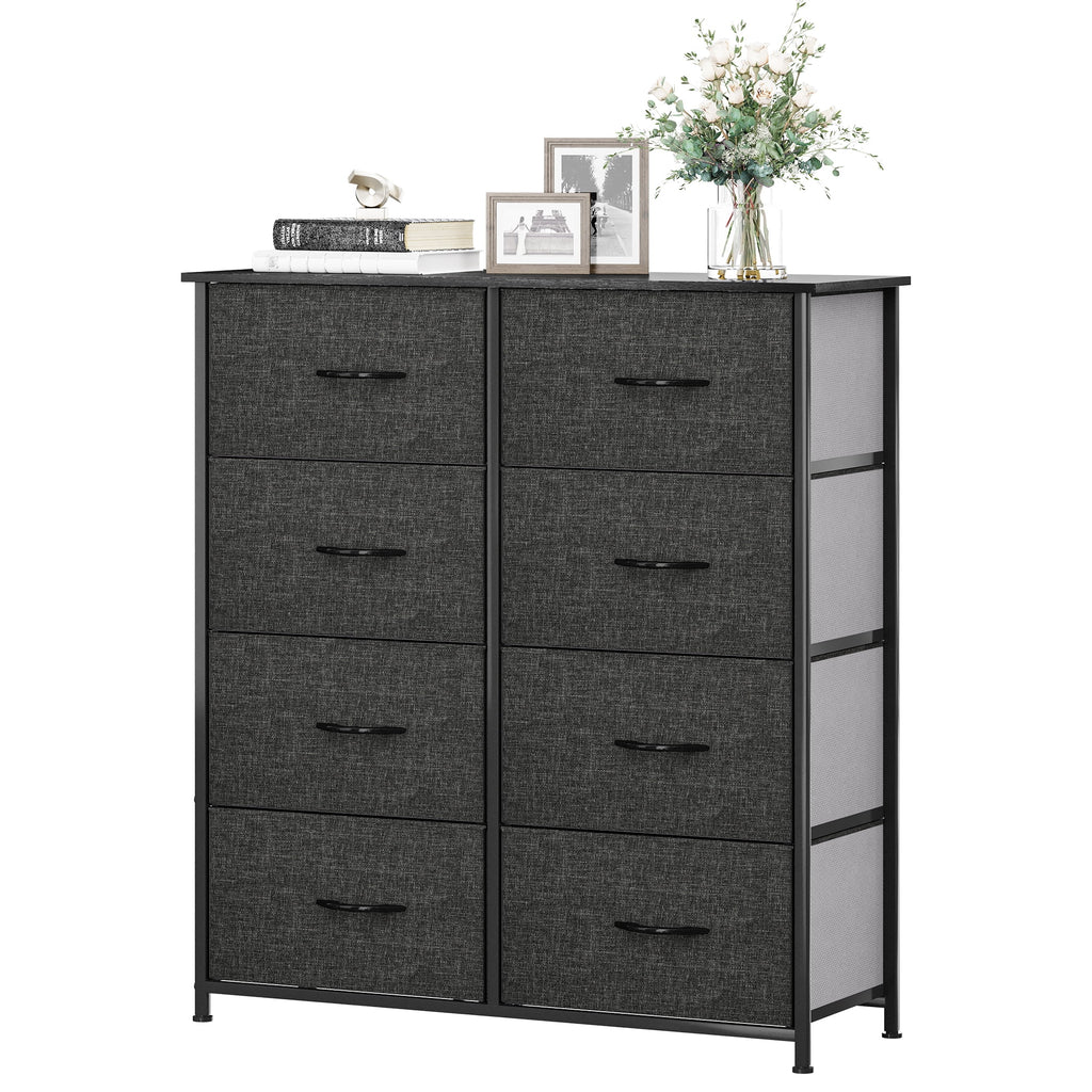 Light Gray 8 Drawer Storage Dresser T72763
