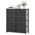 Light Gray 8 Drawer Storage Dresser T72763