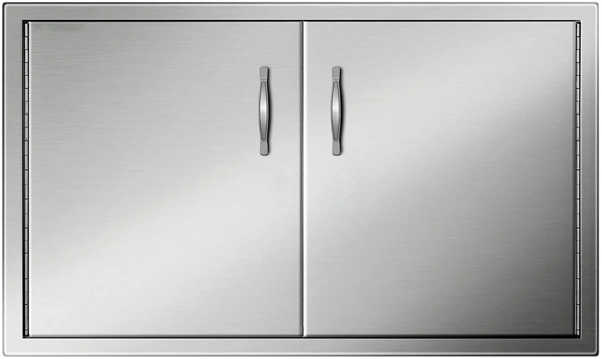 Stainless Steel Double Door P39725