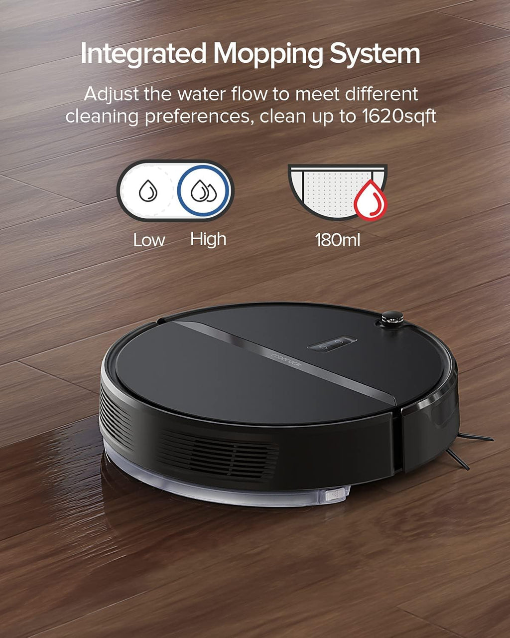 Robot Vacuum and Mop Combo with 2000 Pa Suction H659