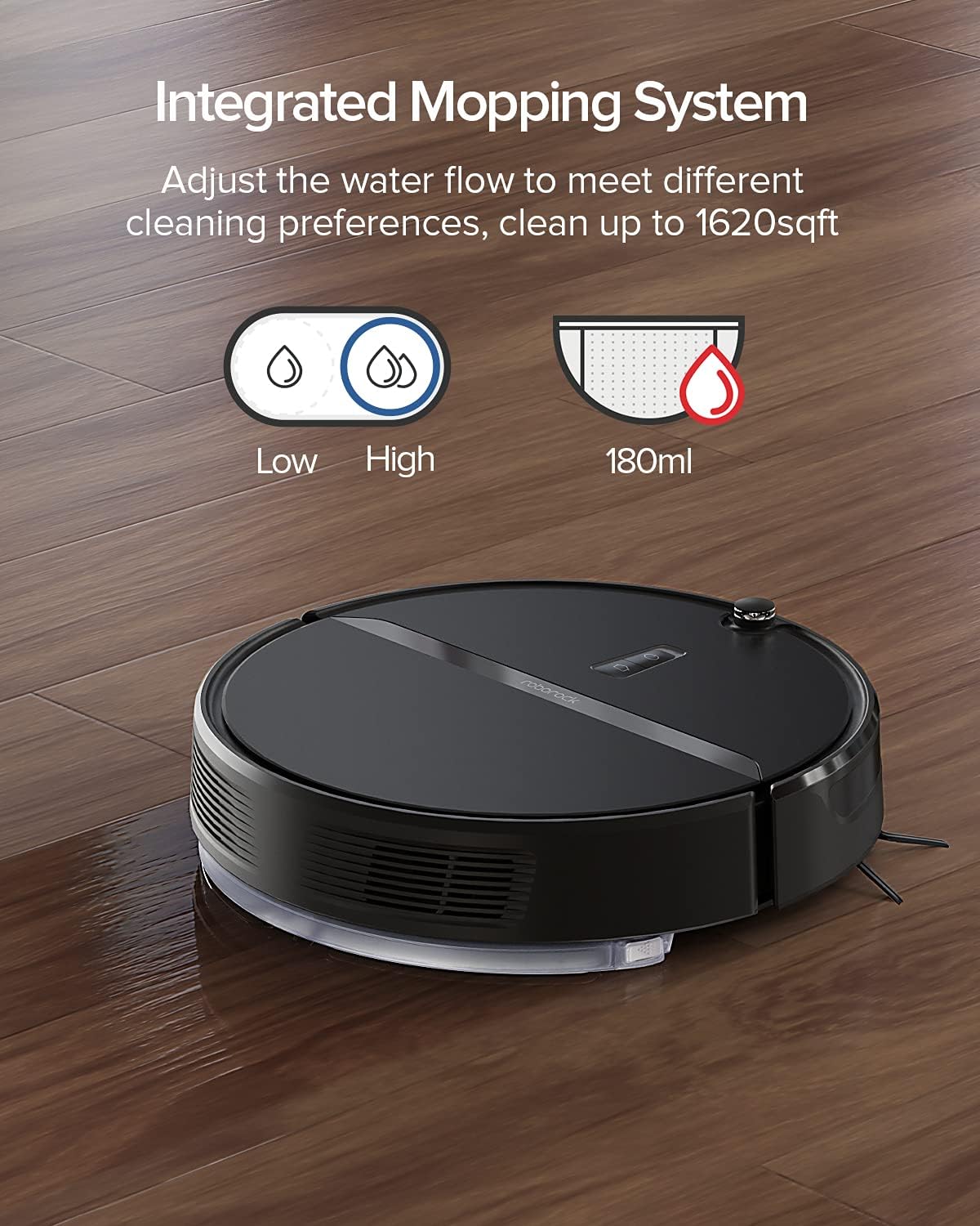 Robot Vacuum and Mop Combo with 2000 Pa Suction H659
