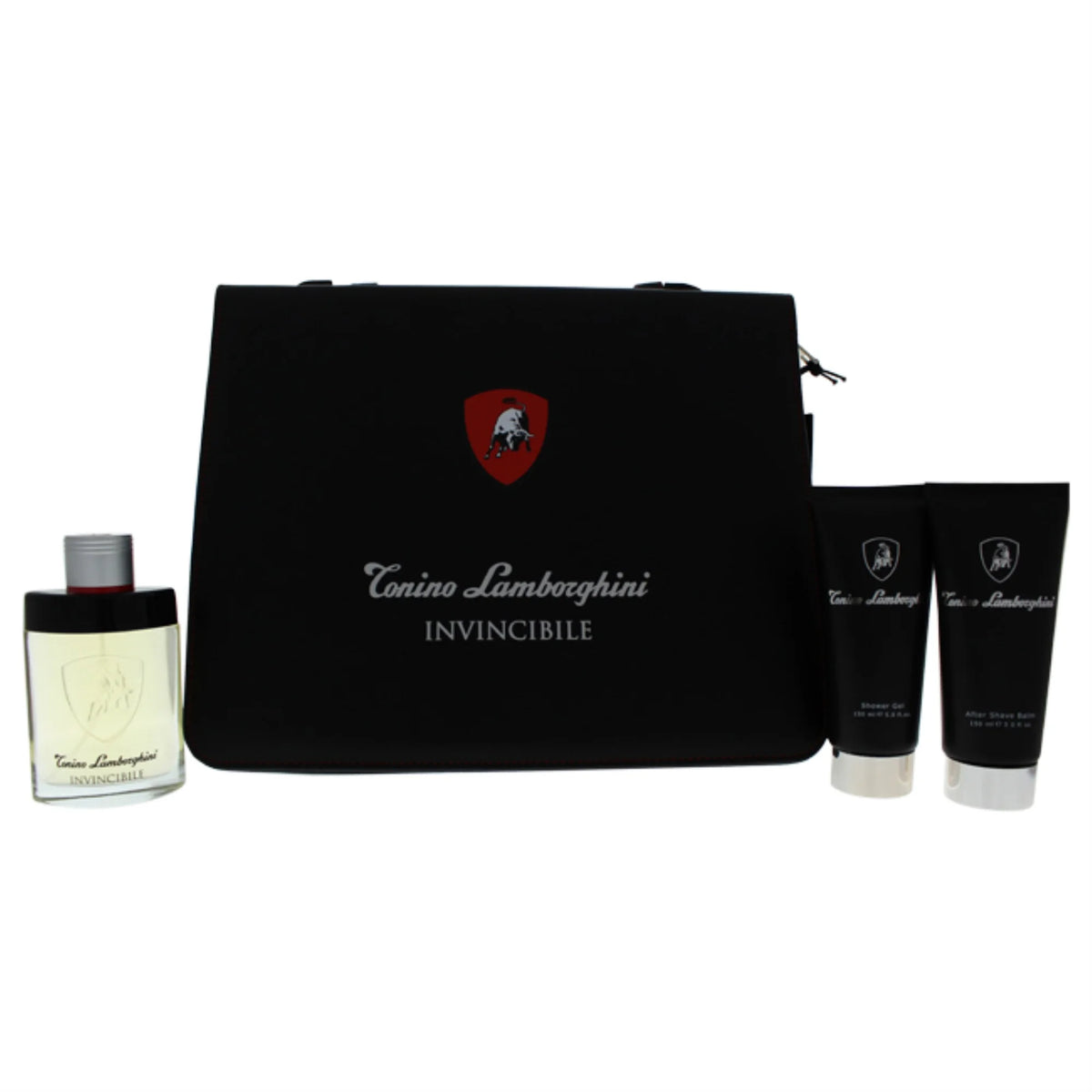 4 Pc EDT Spray After Shave Balm Shower Gel Gift Set I409