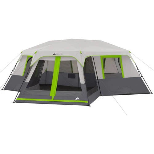 12-Person 3-Room Cabin Tent with Screen Room S86891
