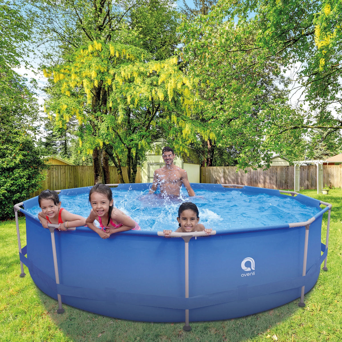 Round 12 Foot by 30 Inch Swimming Pool A40456