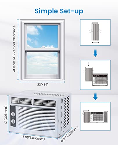 Smart Window Air Conditioner with Remote Control V48039