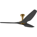 60 Ceiling Fan with Black Blades and Gold Finish K605150