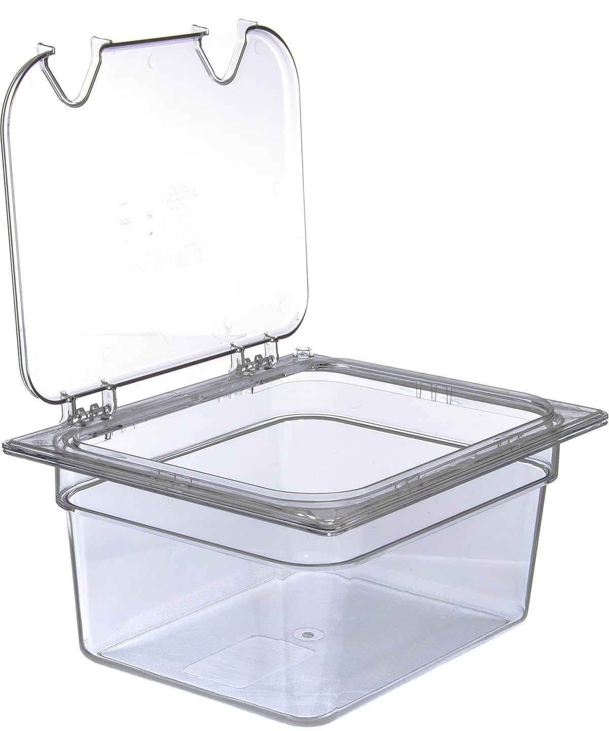 Polycarbonate Half-Size Food Pan, 7.7 qt, Clear, Case of 6 V83142