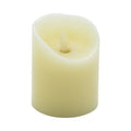 Ivory Plastic Flameless Pillar Candle, 10 Count Box M369