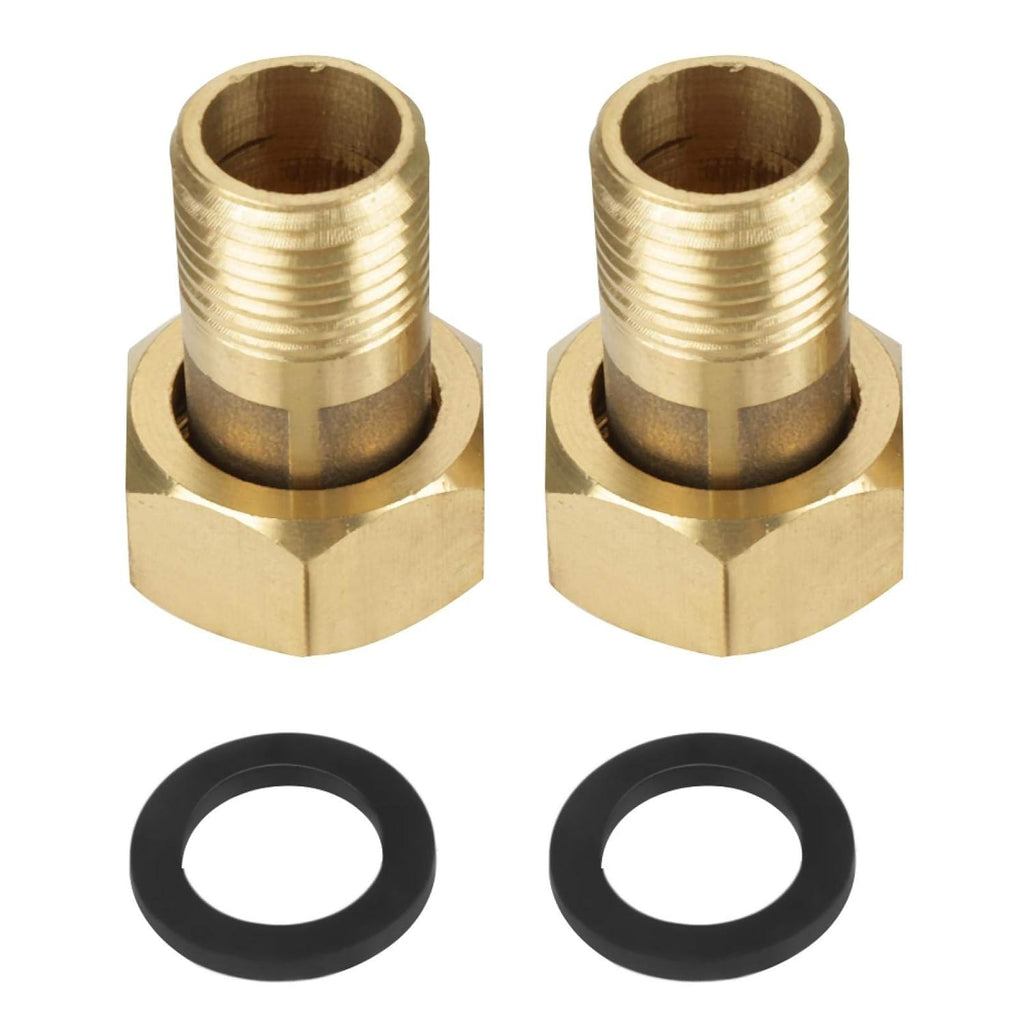1/2 Inch Plastic Water Flow Meter Pack of 2 H9472
