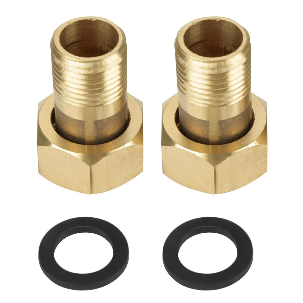1/2 Inch Plastic Water Flow Meter Pack of 2 H9472