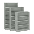 Gray 4 Shelves Bookcase B235053
