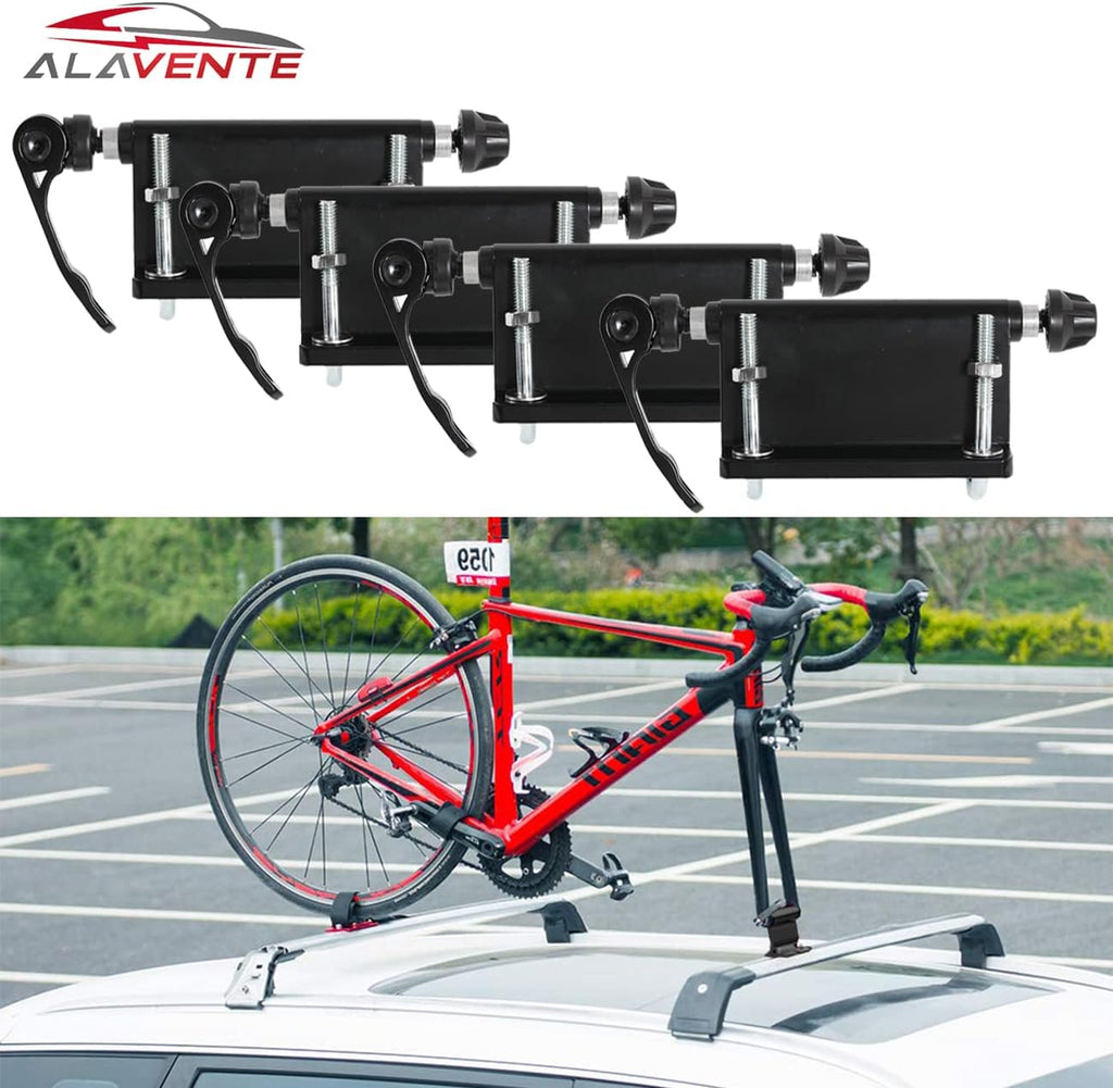 4 Pcs Alloy Fork Block Mounts Car Rack Carrier Holders P8070