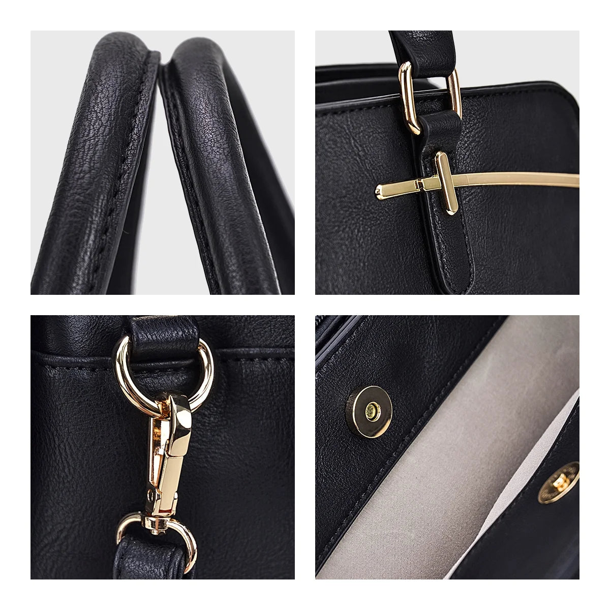 Women Satchel Handbags Shoulder Purses Totes Top Handle Bags With Matching Wallet W42787