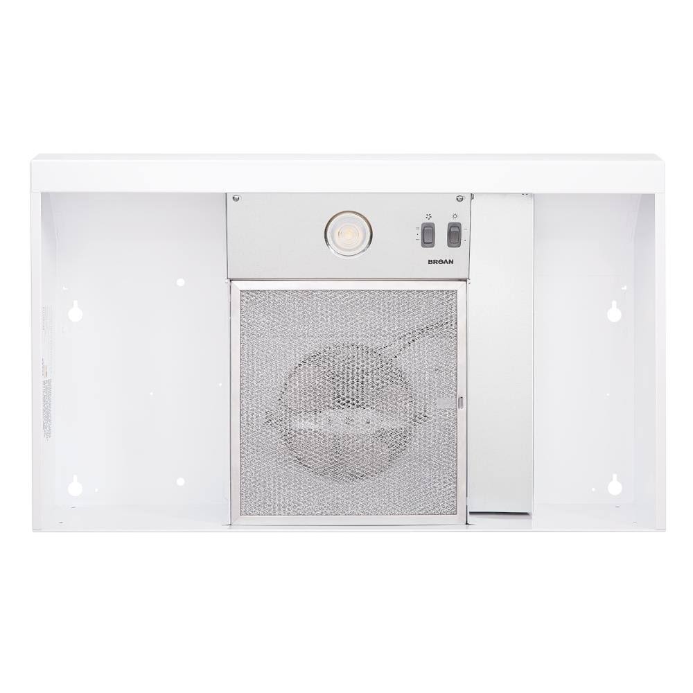 30-in White Undercabinet Range Hood J260093
