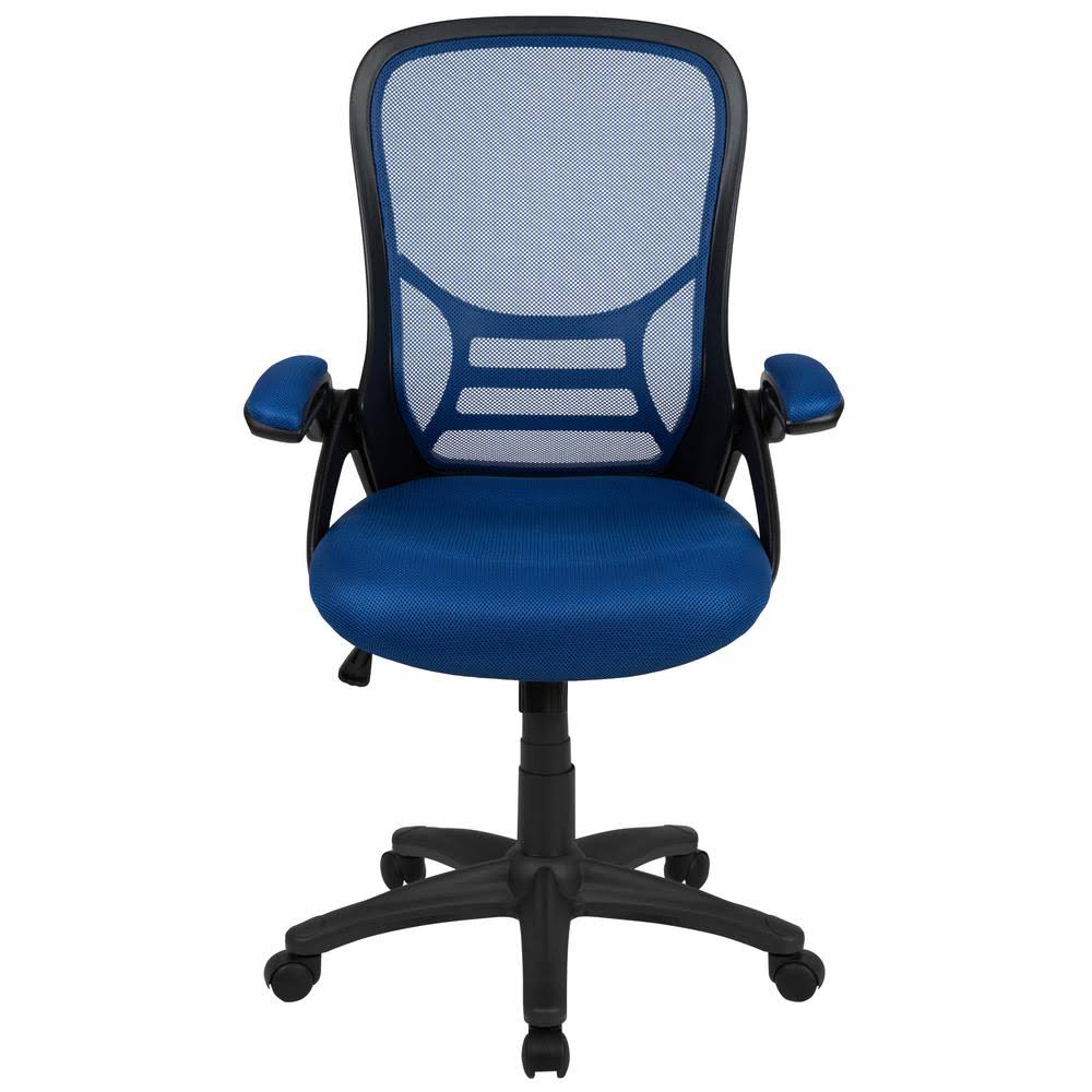 Blue Mesh Office Desk Chair N636