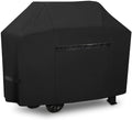 70 Inch 600D Heavy-Duty Water Proof Black Canvas BBQ Grill Cover Y969912