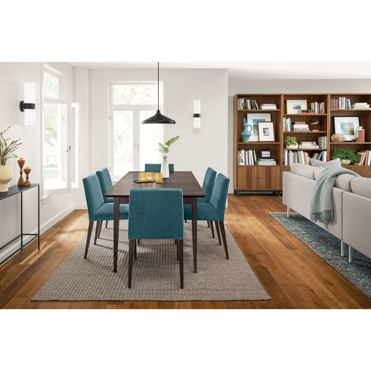 Saffron Yellow Slim Console Table K495