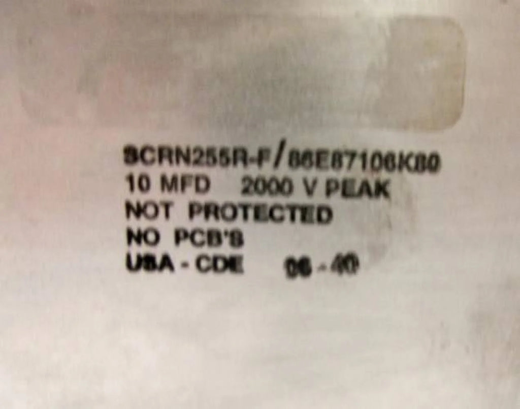 2000V 10uF Film Capacitor J5495