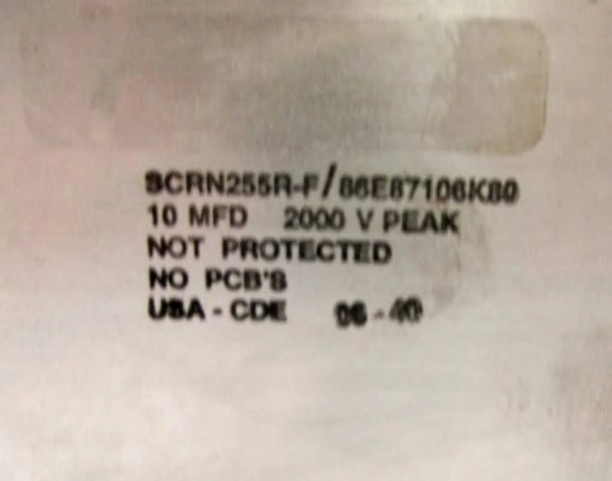 2000V 10uF Film Capacitor J5495