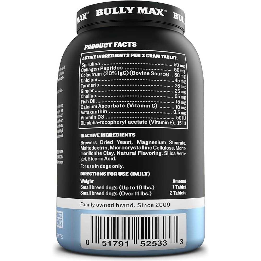 Small Breed Immune Support Tabs B9097