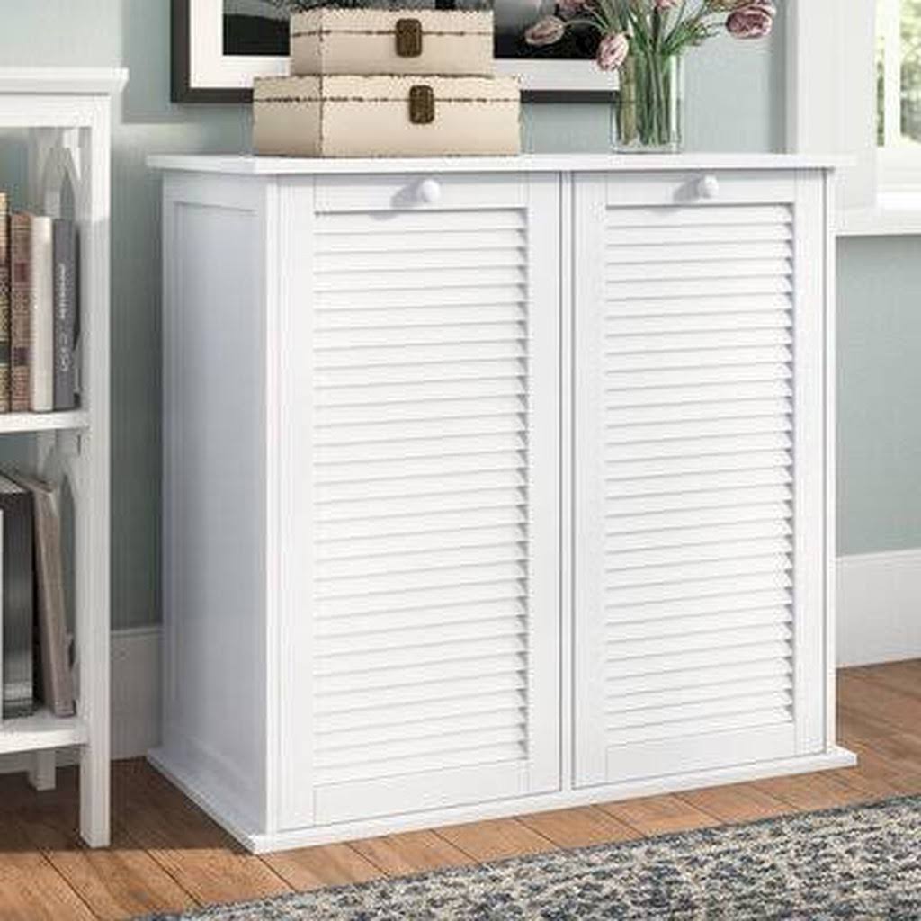 Black Laundry Hamper B6648