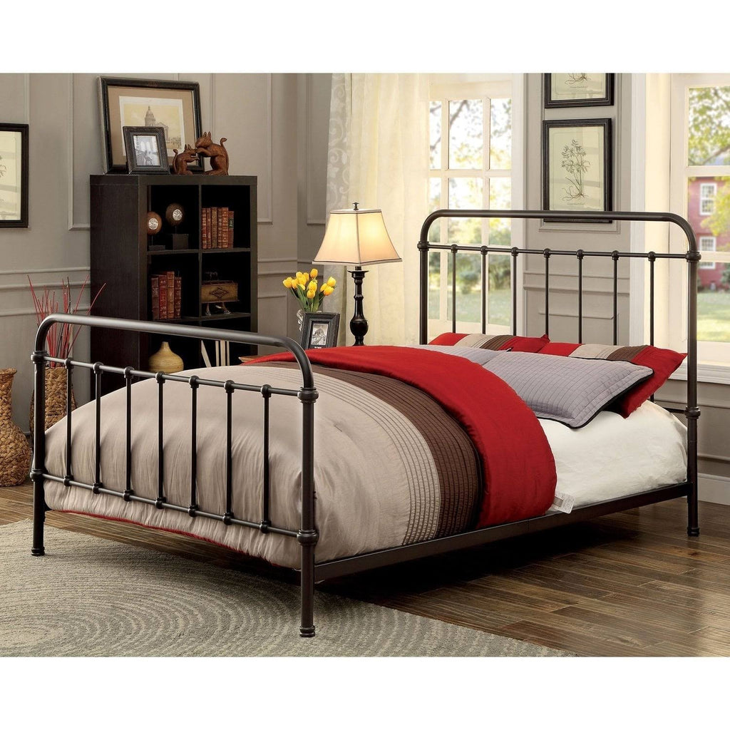 Bronze California King Metal Bed D535965