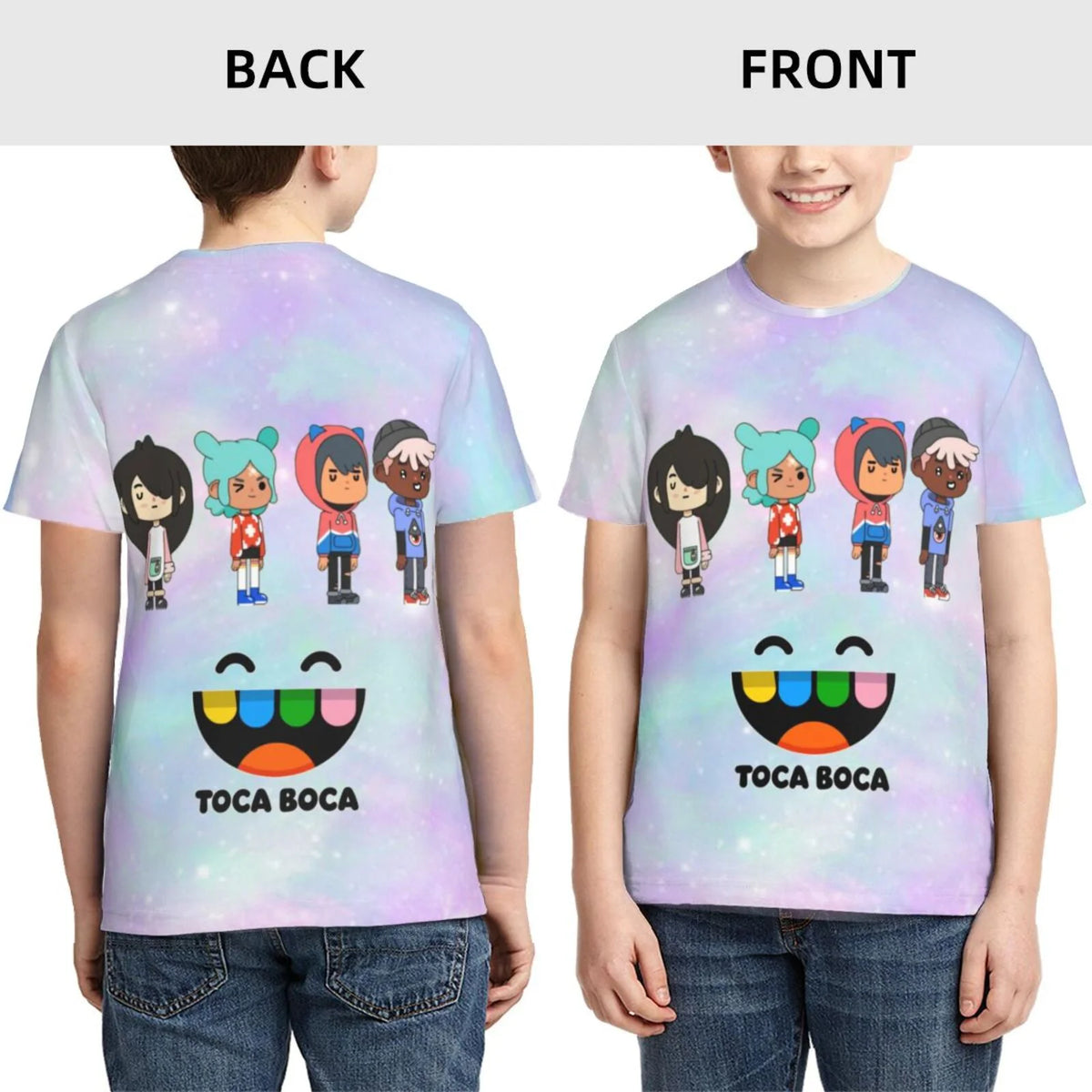 Youth Unisex Double-Sided Print T-Shirt K313