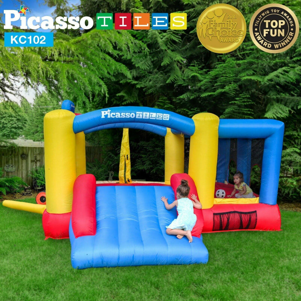 Inflatable Bouncer Jumping House with Slide E1369