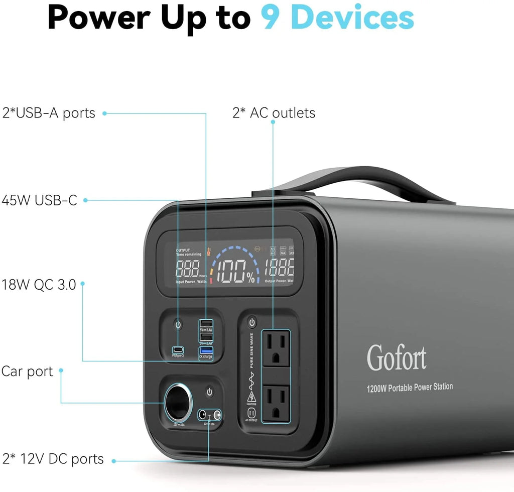 600 Watts Portable Power Station I682199